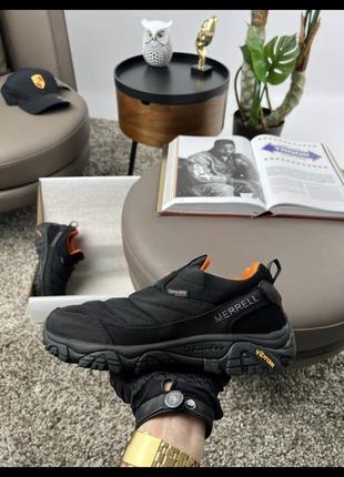 Мужские кроссовки merrell nova moc black orange