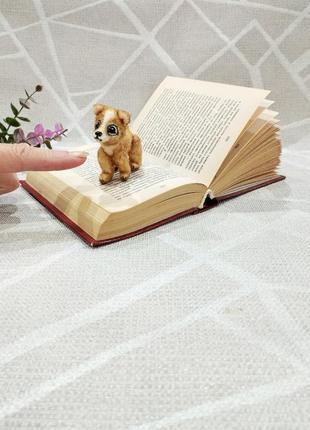 Щенок, миниатюрная игрушка собака