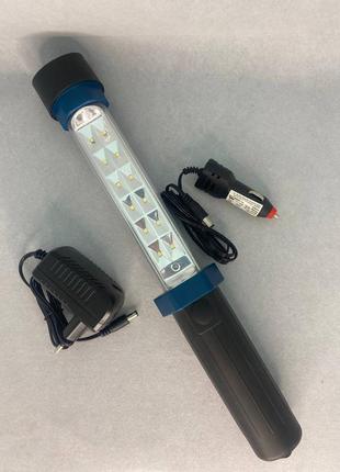 Ліхтар лампа для майстерень світлодіодна oecolux gt-ls12 шт. заряджання 220 вольтів