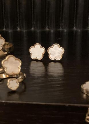 Набор украшений комплект новые брендовые браслет серьги колье цепочка кулон новые...