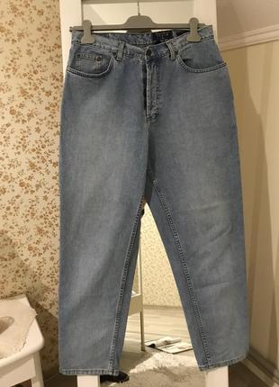 Невероятно крутые удобные фирменные джинсы свободного кроя loose-fit от eddia bauer р.m/l унисекс