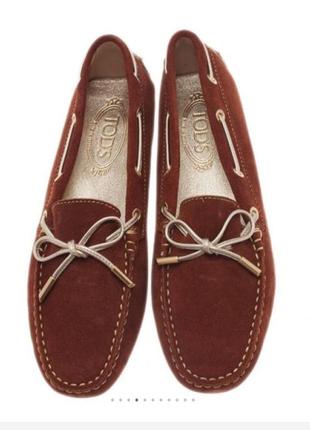 Брендові мокасини tod's