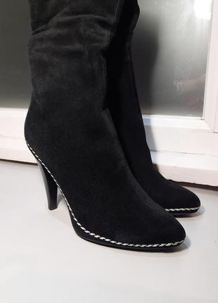 ❤😍 новые топ женские сапожки замша ботфорды кожа жюркие сапоги