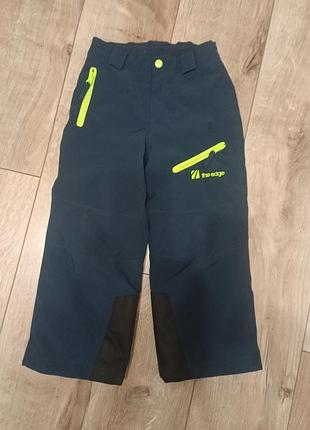 Зимові штани edge's vail stretch salopettes на 5-6 років