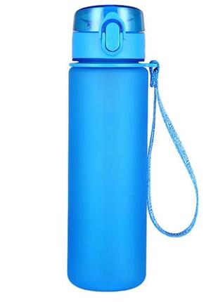Бутылка для воды easyfit aquaflow 800 мл (синяя)