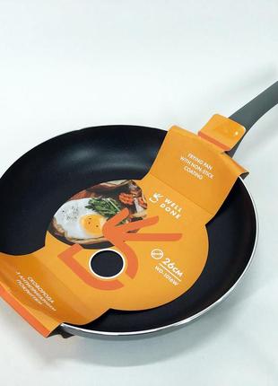 Сковорода алюмінієва 26 см well done wd-1016w індукція сковорода якісна на плиту