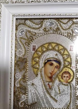 Икона домашний иконостас вышитый бисером