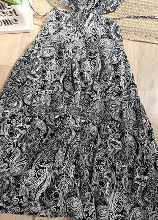 Сукня з вирізами на талії від zara, розмір xs*3 фото