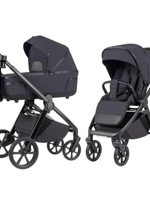 Универсальная коляска carrello omega crl-6540/1 meteor grey (2in1) + adapters /1/