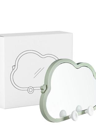 Дзеркало для макіяжу косметичне настільне на підставці "хмаринка"