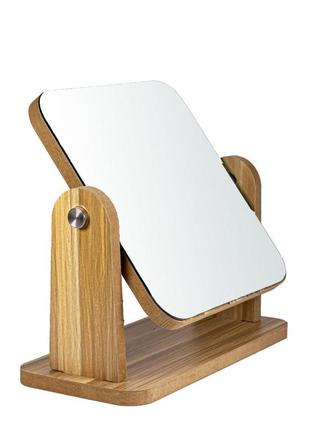 Дзеркало для макіяжу косметичне настільне квадратне r352