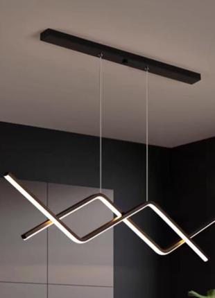 Люстра подвесная светодиодная valeso v g23530-1000 черная