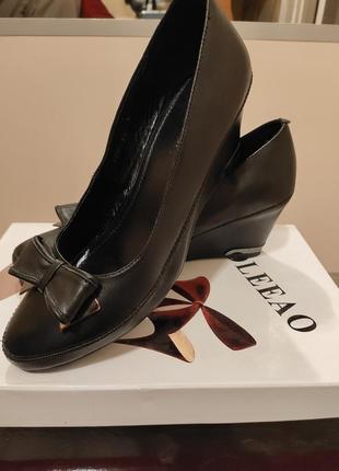 Туфли женские, кожаные турция