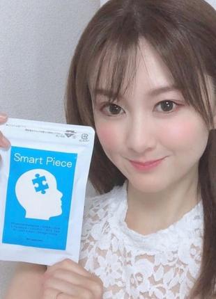 Комплекс витаминов для работы мозга smart piece seisakho на 30 дней, япония