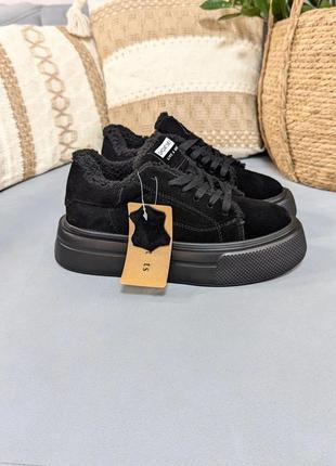 Зимние лоферы для девочек