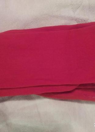 Колготі колготи колготки червоні бавовна