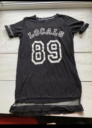 Удлиненная футболка