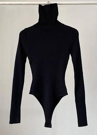 Боди гольф ангора рубчик водолазка3 фото