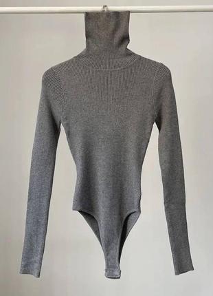 Боди гольф ангора рубчик водолазка4 фото