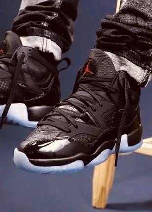 Оригінальні баскетбольні кросівки air bath jumpman two trey black