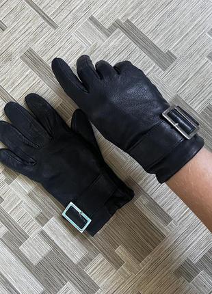 Перчатки женские из натуральной кожи кожаные кожа