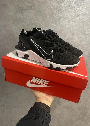 Nike react vision black/white 45 2