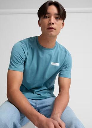 Puma размер xl футболка essentials logo tee пума с логотипом оригинал