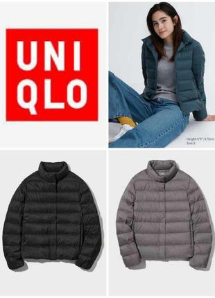 Пуховик uniqlo ultra light