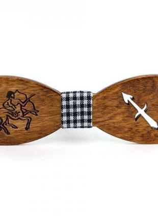 Деревянная галстук-бабочка gofin wood 11,5х4,5 см деревяный cl0083427
