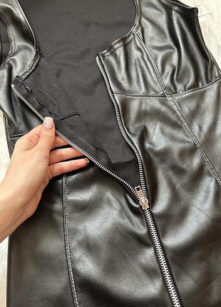 Сукня шкіряна 2