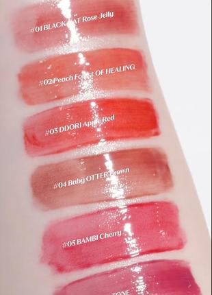 Etude house - over glowy tint - глянцевый тинт для губ