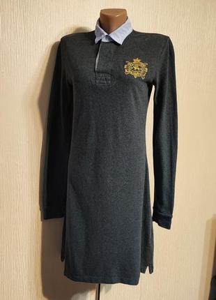 Вінтажне плаття-сорочка ralph lauren bluefile