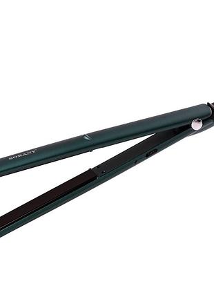 Випрямляч для волосся sokany sk-1903 з керамічними пластинами, зелений