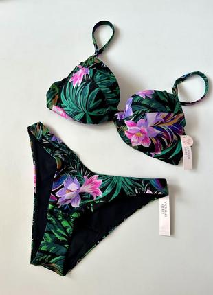 Цветочный купальник victoria’s secret