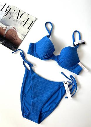 Блакитний купальник victoria’s secret