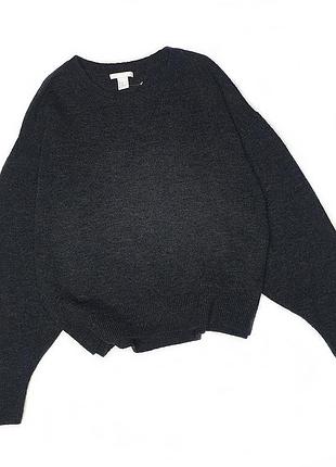 Темно сірий світер h&m