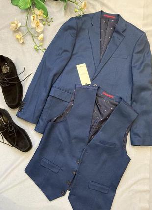 Пиджак + жилєтка англія костюм комплект