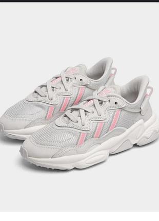 Adidas ozweego дитячі спортивні кросівки на дівчинку