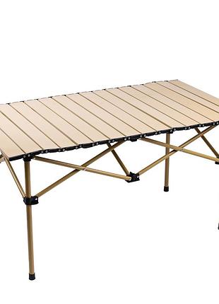 Складаний стіл для пікніків 95 x 55 x 50 см, бежевий
