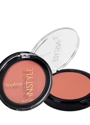 Румяна для лица topface instyle blush on № 01 № 02