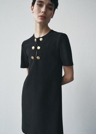 Платье женское короткое zara new