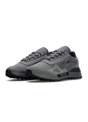 Мужские кроссовки lacoste elite active grey