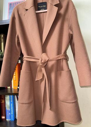 Шерстяне пальто. massimo dutti. розм.xs.