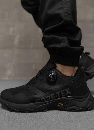 Чоловічі термо кросівки gore-tex black