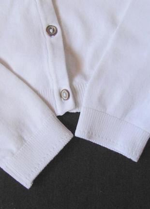 Білий святковий кардіган next 5