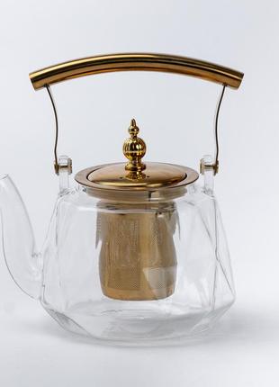 Заварочный чайник, 1 л, прозрачный