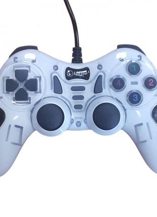 Джойстик langue l3000 usb дротовий режим "вібро" білий