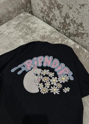 Футболка Ripndip rip n dip футболка большой логотип на спине