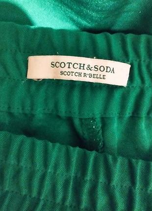 Scotch &amp; soda, стильные женские брюки с лампасами от премиум бренда