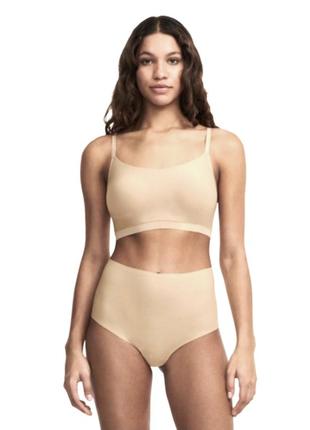 Chantelle soft stretch seamless padded bralette bra бюстгальтер браллет франция  /0000h/